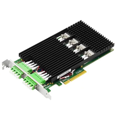 Сетевая карта LR-link LRES8003PF-BP-SR, PCIe x8, 4×10Gb SFP+