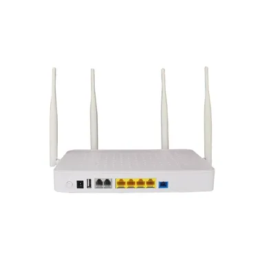 Терминал ONU BDCOM GP1704-4GV-22A, GPON, 4×1GbE, 2×POTS, Wi-Fi