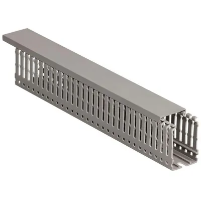 Кабель-канал IEK CKM50-040-060-1-K03, перфорированный, 40×60 мм, 2000 мм