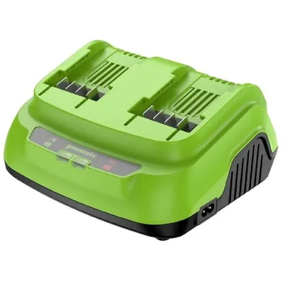 Зарядное устройство Greenworks 2958807, 24В, 8А, двойное
