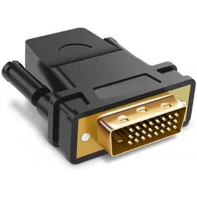 Переходник KS-is KS-470, HDMI(F)→DVI-D(M)