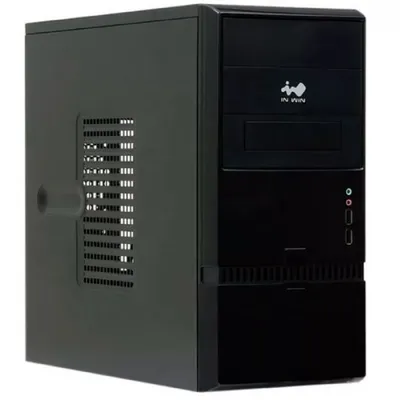 Корпус ПК InWin ENR022 6195850, Mini-Tower, БП 450 Вт, черный