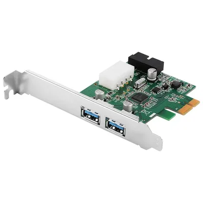 Плата интерфейсная Orient VA-3U2219PE, PCIe 2.0 x1, 2xUSB 3.2 Type-A