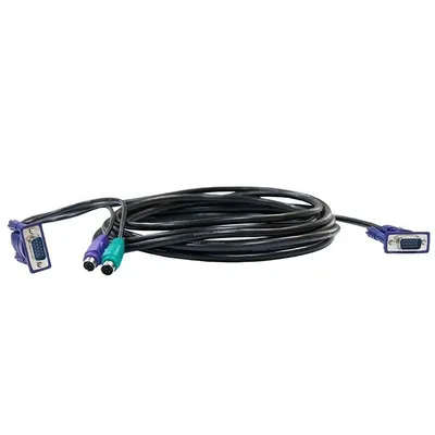 KVM-кабель D-Link DKVM-CB/1.2M/B1A, VGA + 2×PS/2, 1,2 м