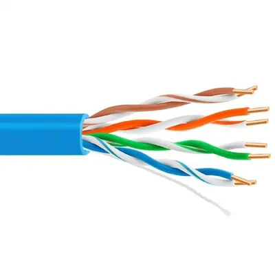 Кабель 5bites US5505-305A-BL, UTP cat.5e, 24AWG, CCA, 305м