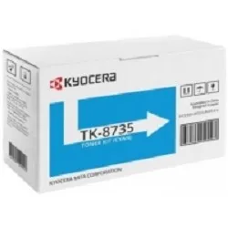 Картридж KYOCERA 1T02XNCNL0, TK-8735C, синий, 40000 стр.