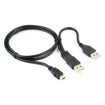 Кабель USB Gembird CCP-USB22-AM5P-3, USB 2.0, 2xAM/miniBM 5P, 0.9м