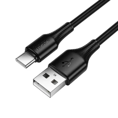 Кабель Hoco HC-58904, USB Type-C, 1м, 3A, черный