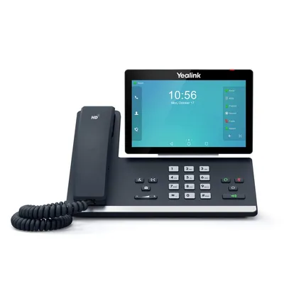 IP-телефон Yealink SIP-T57W, 16 линий, 7″ сенсорный, WiFi, Bluetooth, GigE