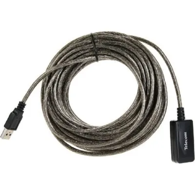 Удлинитель USB Telecom TUS7049-10M, USB 2.0, активный, 10 м