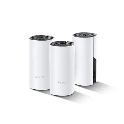 Mesh Wi-Fi система TP-Link Deco P9 (3-pack), AC1200 + AV1000, 3 модуля