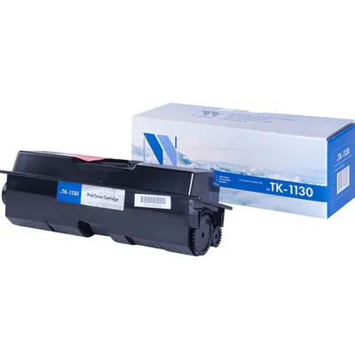 Картридж лазерный NV Print NV-TK1130, для Kyocera, 3000 стр, чёрный