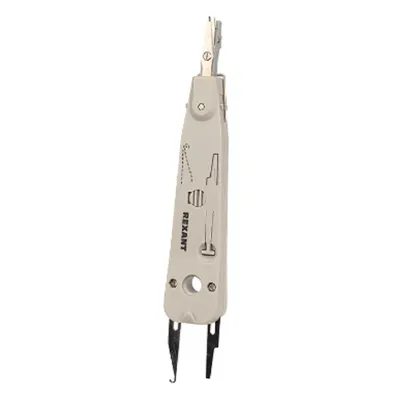 Кримпер REXANT HT-3141 (12-4201), для контактов 110/KRONE, ручной, с резкой провода