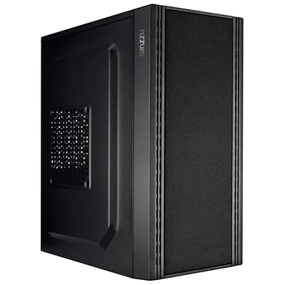 Корпус Ginzzu B170, MiniTower, mATX, черный
