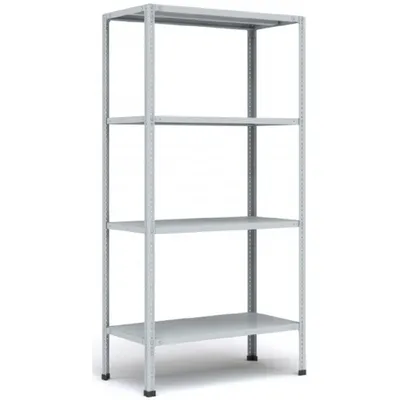 Стеллаж ПРАКТИК MS 200KD/100x60/4, 2000×1000×600 мм, 4 полки, металл