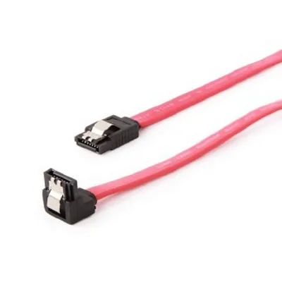 Кабель SATA Gembird CC-SATAM-DATA90-0.8M, 7pin–7pin, 0,8 м