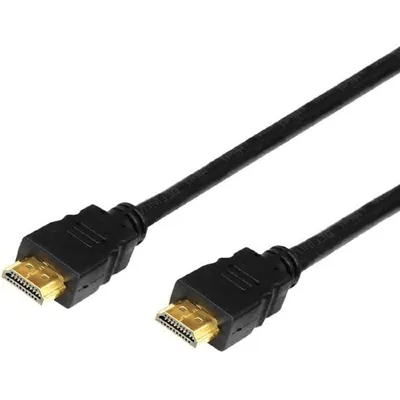 Кабель Cactus CS-HDMI.2-1, HDMI (m) — HDMI (m), 1 м, HDMI 2.0, позолоченные контакты