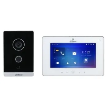 Видеодомофон Dahua DHI-KTW01, 2 MP, 7" 1024x600, IP65, Wi-Fi, PoE