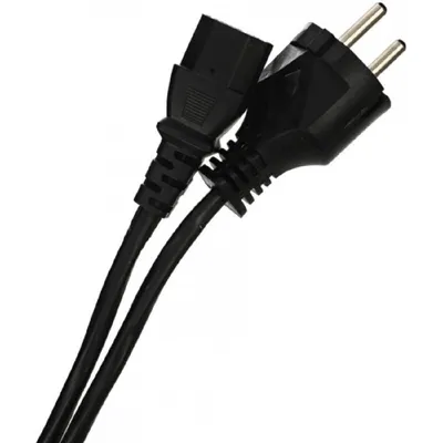 Кабель Telecom TY021-CU0.5-1.8M, CEE 7/7 – IEC C13, 1.8 м, медь