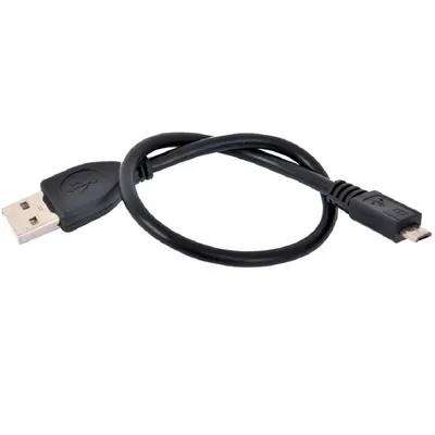 Кабель Gembird CCP-mUSB2-AMBM-0.3M, USB 2.0 AM–micro-BM, 0,3 м, экран