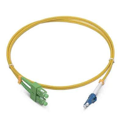 Патч-корд оптический Cabeus FOP(d)-9-SC/APC-LC/UPC-2m, Duplex, OS2, 2м