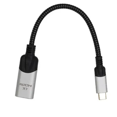 Адаптер VCOM CU423MV-4K, USB 3.1 Type-C – HDMI (F), 4K@60Гц, 0.15 м