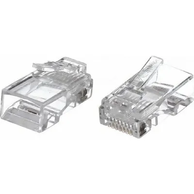 Коннектор RJ-45 (8P8C) VCOM VNA2200-1/100 для UTP кат. 5, 4 пары, 100 шт.