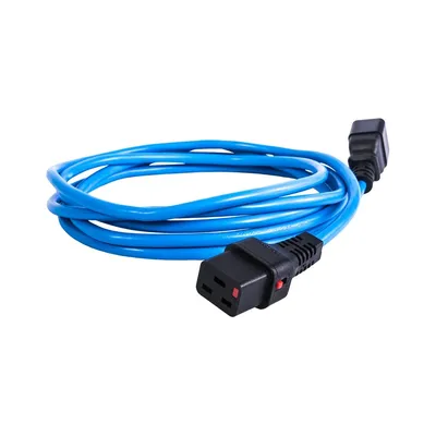 Кабель питания ЦМО R-16-Cord-C19-C20-3-Blue, C19/C20, 3 м, 16 А