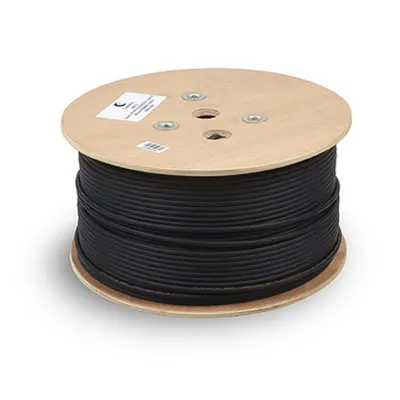Кабель витая пара Cabeus UTP-4P-Cat.5e-SOLID-OUT-PE-UV, U/UTP 5e, 4 пары, 305 м