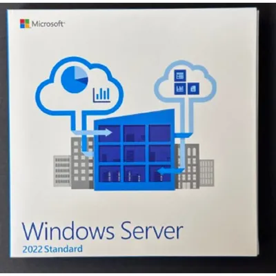 Комплект программного обеспечения Windows Server 2022 Standard 16 Core License Pack BOX + 5 CALS