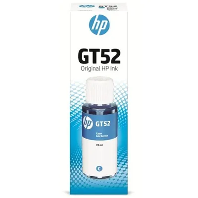 Чернила HP M0H54AE, GT52 Cyan, для DeskJet GT/Ink Tank/Smart Tank
