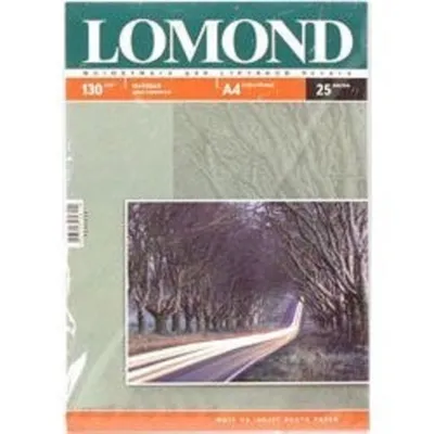 Фотобумага LOMOND 0102039, A4, 130 г/м², 25 листов, матовая двусторонняя