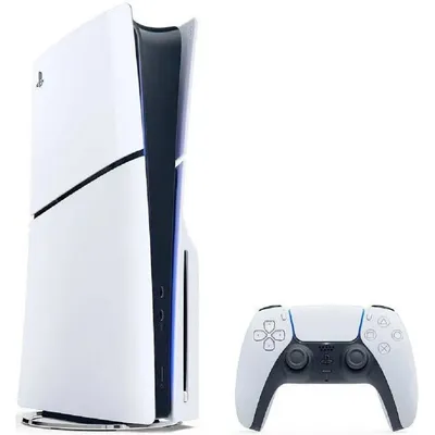 CFI-2116A01Y Игровая приставка Sony PlayStation 5 Slim Disc Blue-Ray 1Tb  White CFI-2116 A01Y