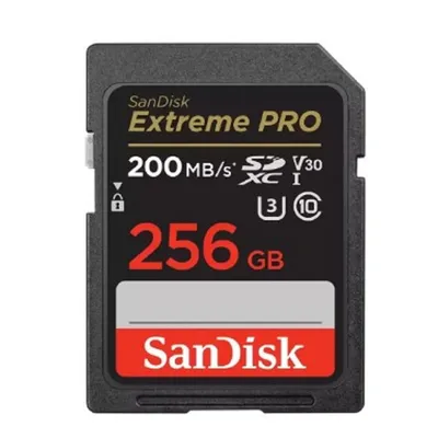 Карта памяти SanDisk SDSDXXD-256G-GN4IN, SD 256GB UHS-I R200/W140 МБ/с