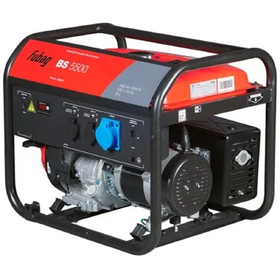 Электростанция бензиновая Fubag BS 5500, 5.5 кВт, 230 В, бак 25 л