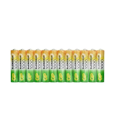 Аккумулятор GP ReEnergy 100AAAHC-B12, AAA, Ni-MH, 950 мАч, 1.2 В, 12 шт.