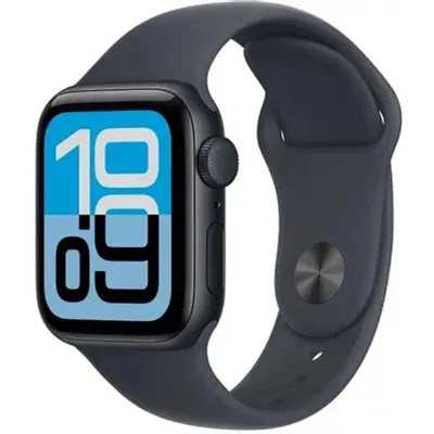 Смарт-часы Apple MEHQ4HN/A, Watch SE 3, 44 мм, OLED, темная ночь