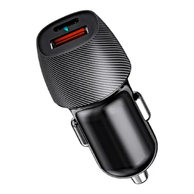 Автомобильное ЗУ Rexant 16-0242, 2 порта USB-A QC3.0+USB-C PD, 38Вт, черное