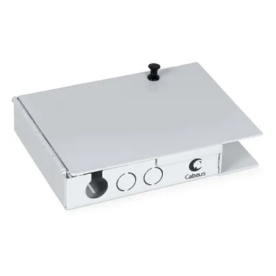 Бокс оптический Cabeus JJT-4-ST, настенный, 4 порта ST/FC, 140x105x27 мм