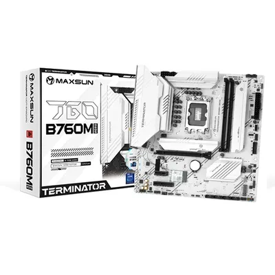 Материнская плата MAXSUN MS-Terminator B760M GKD5 ICE, LGA1700, DDR5, mATX