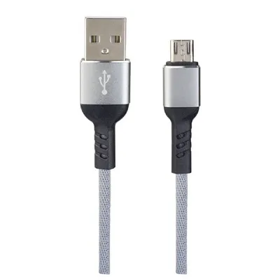 Кабель Perfeo U4806, USB 2.0 A–Micro USB, 1 м, серый