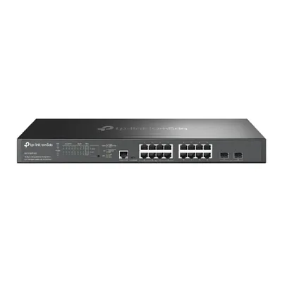 Коммутатор TP-Link SG3218XP-M2, Omada L2+, 16×2.5G (8×PoE+ 240 Вт), 2×10G SFP+, 1U