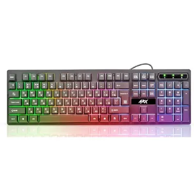 Клавиатура Defender Arx GK-196L, проводная USB, 104 клавиши, RGB-подсветка