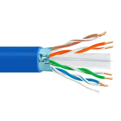 Кабель 5bites FS6575-305B-BL, FTP Cat.6, 23AWG, медь, 305м