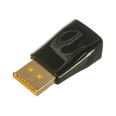 Переходник Cablexpert A-DPM-VGAF-01, DisplayPort (M) — VGA (15F), до 1920×1200 @60 Гц