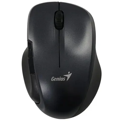 Мышь Genius Ergo 8200S, беспроводная, 1200 dpi, 5 кнопок, USB, серая
