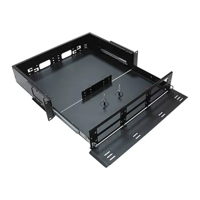 Кросс оптический Cabeus ODF-19-6FP-48FC/ST/SC-S-BK-T, 19", выдвижной, до 48 портов, черный