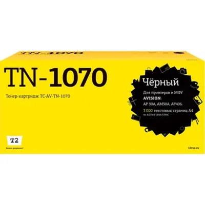 Картридж T2 TC-AV-TN-1070, для Avision, 3000стр, с чипом