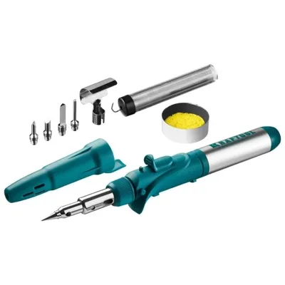 Паяльник Kraftool 55503-H10, газовый, 3 в 1, с кейсом
