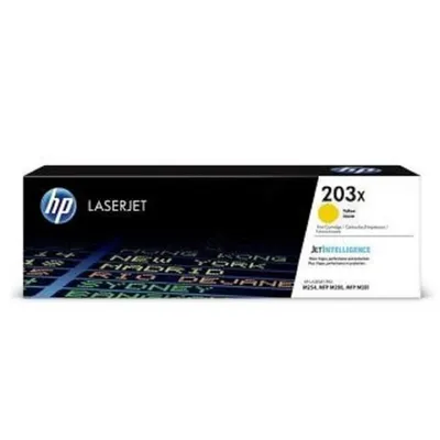 Картридж HP CF542X (HP 203X), жёлтый, 2500 страниц, для LaserJet Pro M254/M280/M281